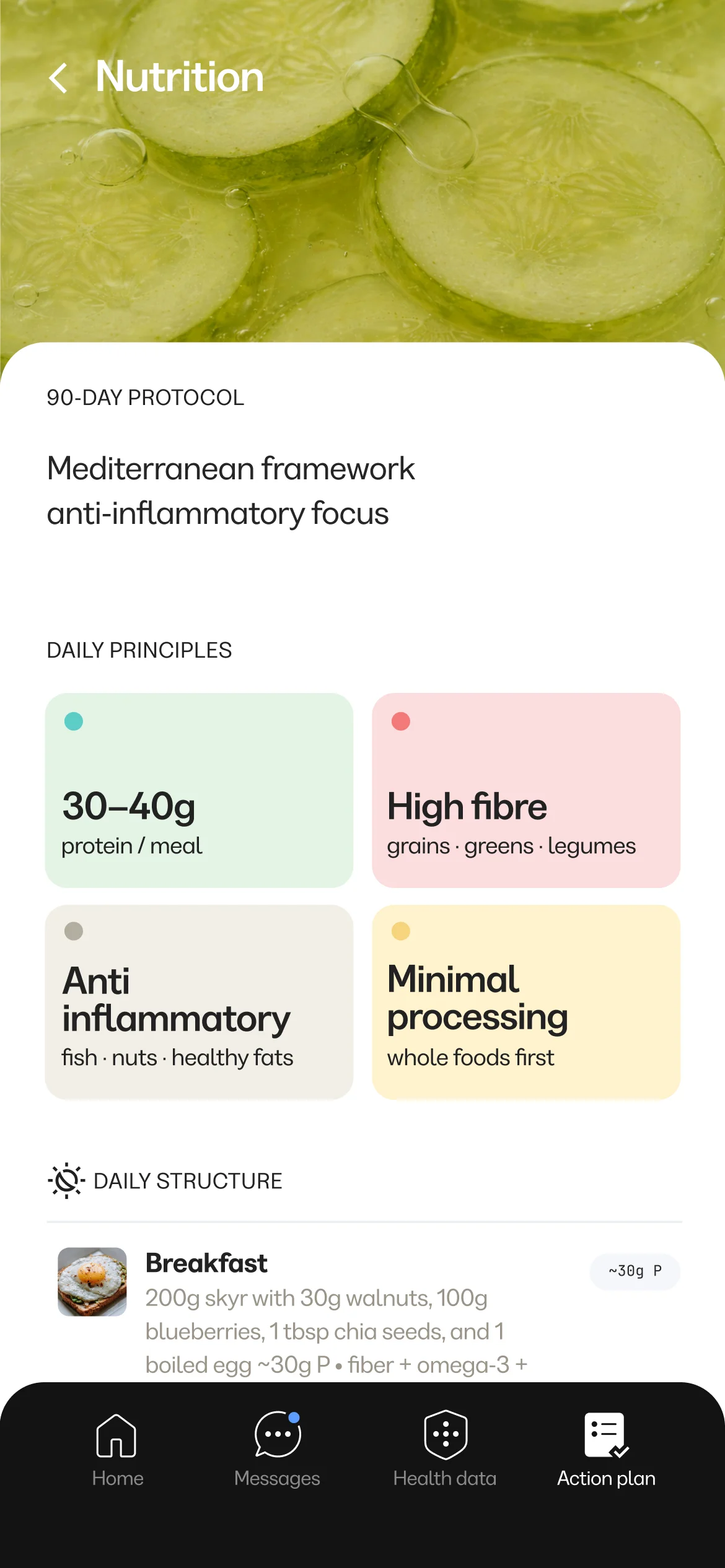 Nutrition detail